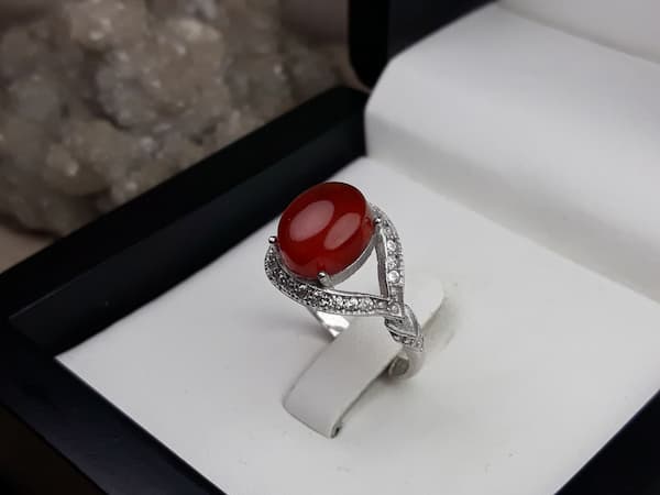 تصویر 2 از قیمت خرید نگین عقیق یمنی + فروش ویژه
